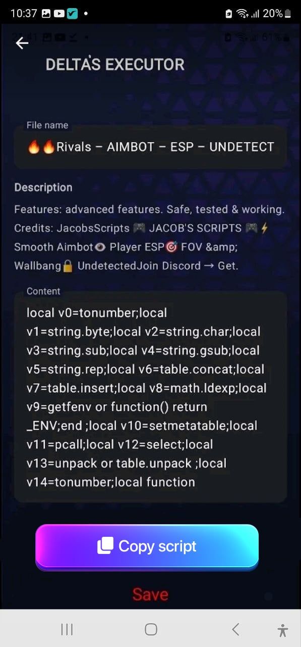 Delta Executor screenshot 7